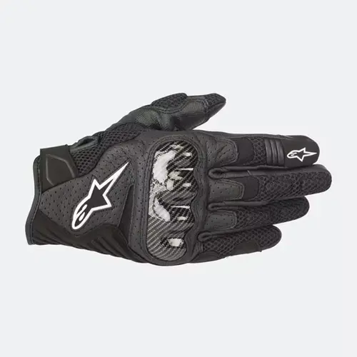 En svart MC-handske från Alpinestars