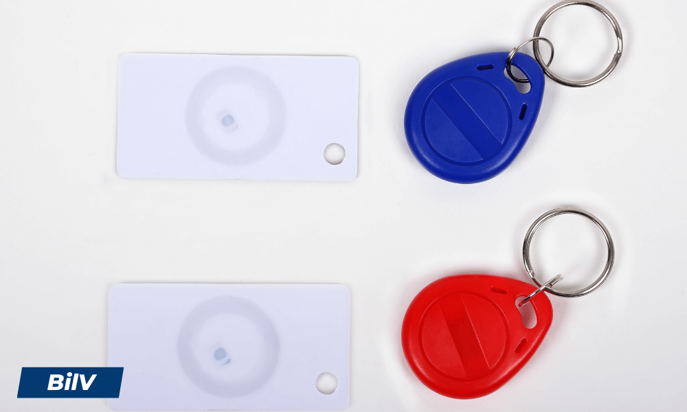 RFID-brickor och kort för säker bilnyckelidentifiering och skydd mot obehörig åtkomst