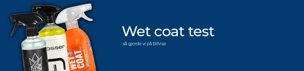Wet coat test