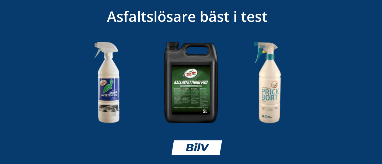 Asfaltslösare bäst i test