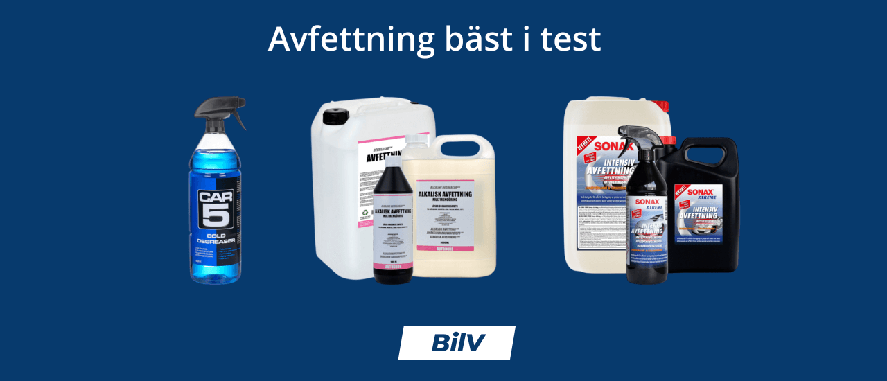 Avfettning bäst i test