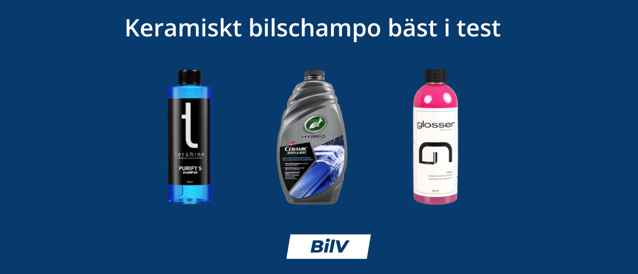 Keramiskt bilschampo bäst i test