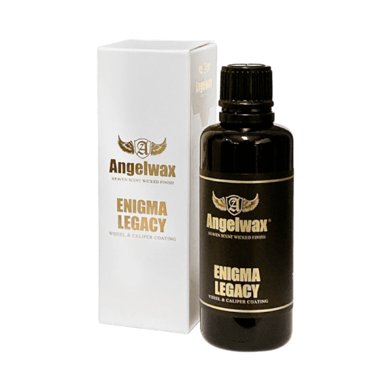 Angelwax Enigma Legacy keramisk beläggning för fälgar och bromsok med långvarigt skydd.
