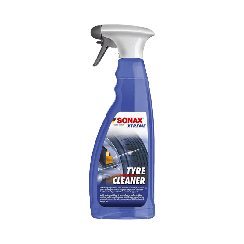 SONAX Xtreme Tyre Cleaner 750ml för kraftfull rengöring av däck och gummiytor.