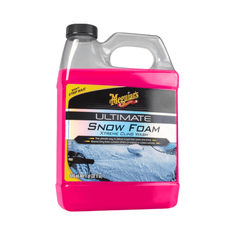 Meguiar’s Ultimate Snow Foam med Xtreme Cling Wash för maximal vidhäftning och skum