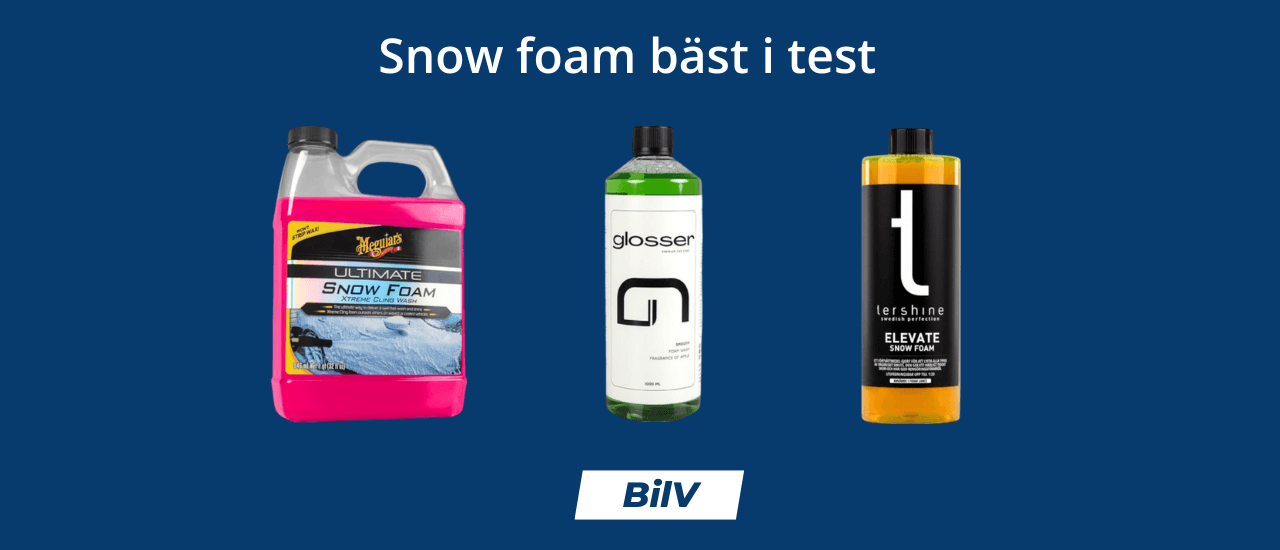 Snow foam bäst i test