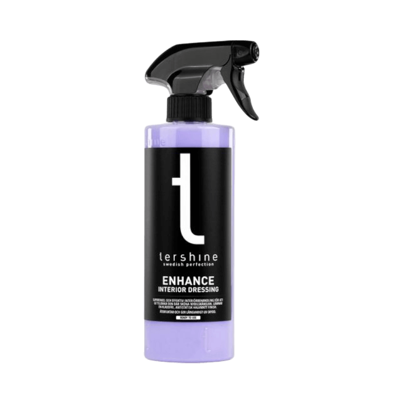 Tershine Enhance plastbehandling i sprayflaska för att återställa och skydda bilens interiör