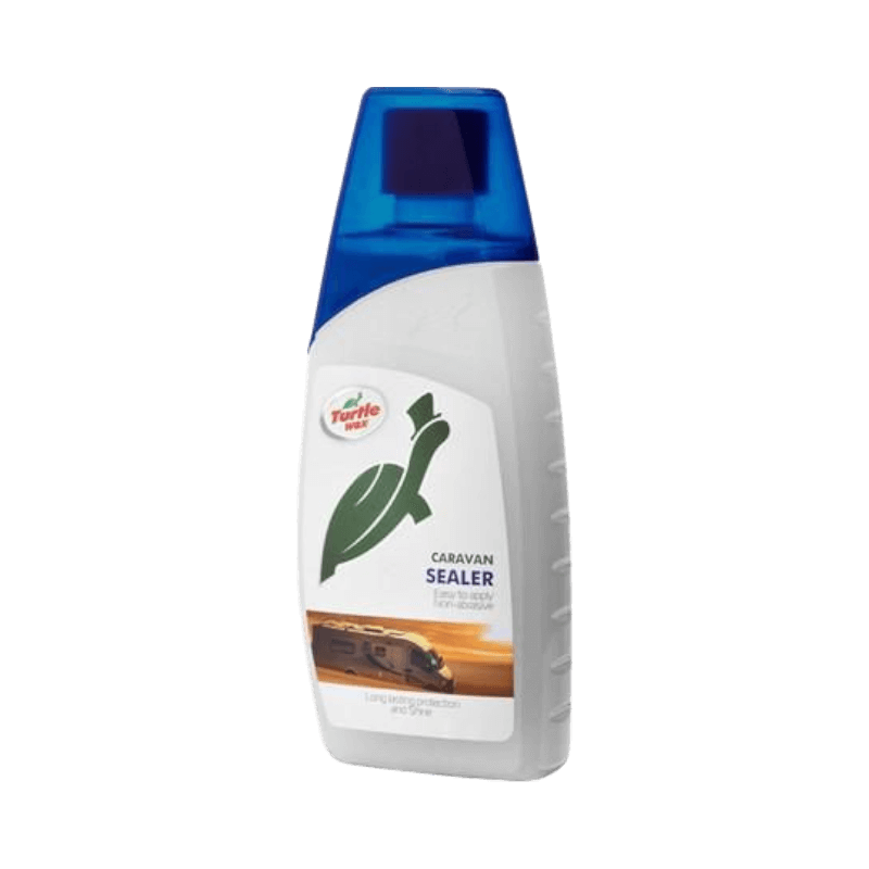 Turtle Wax Caravan Sealer ger långvarigt skydd för husvagnens ytor och enkel applicering