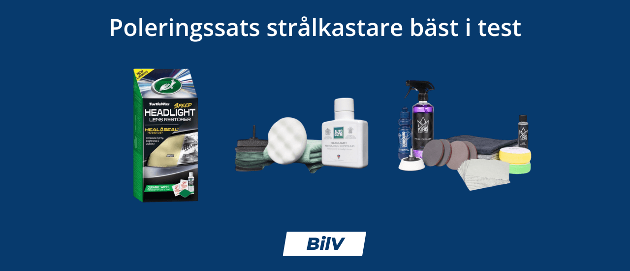 Poleringssats strålkastare bäst i test