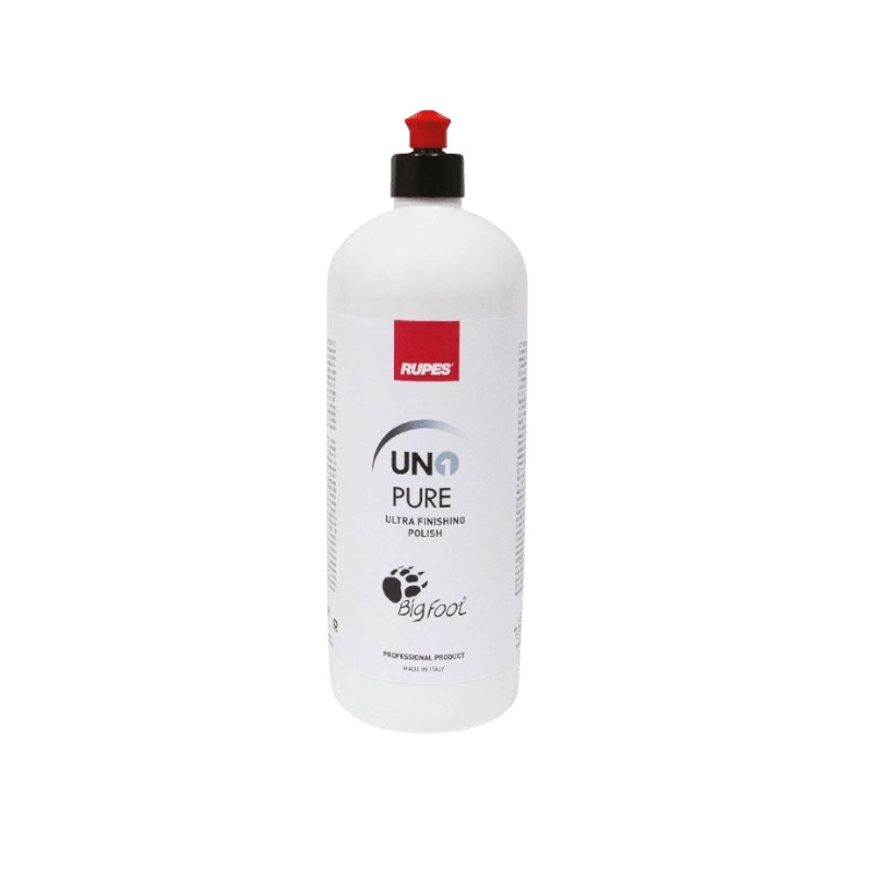 Rupes UNO Pure är en ultra finishing polish för perfekt lyster vid sista poleringssteget.