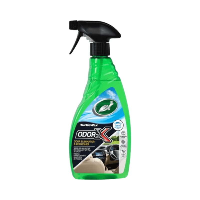 Turtle Wax Odor-X luktborttagare och uppfräschare med kraftfull formula för bilens kupé.