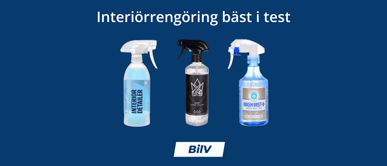 Interiörrengöring bäst i test