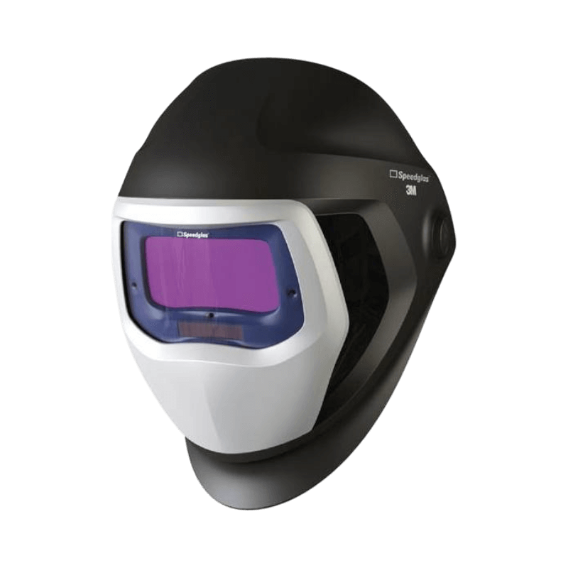3M Speedglas 9100XXi svetshjälm med automatisk avbländning för professionell svetsning.