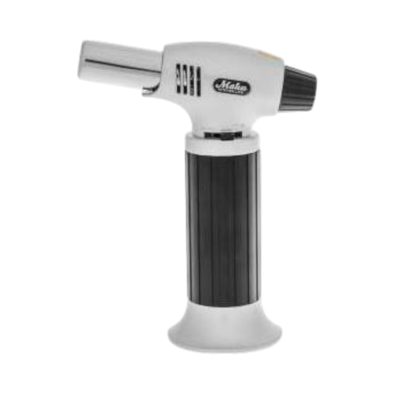 Maku gasbrännare i vit design för matlagning och karamellisering