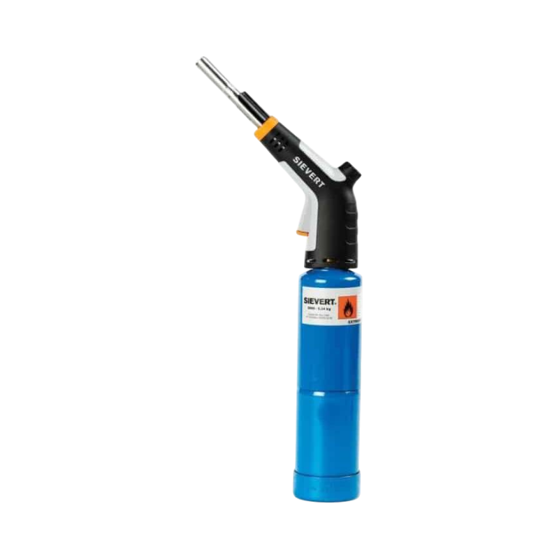 Sievert Powerjet blå gasbrännare för professionellt bruk och kraftfull låga